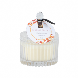 VELA AROMATICA DE CASCAS E FOLHAS 60 G