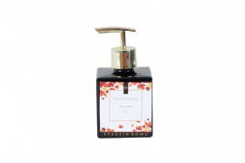 SABONETE LIQUIDO ESSENCIA CASCAS E FOLHAS 250 ML VIDRO